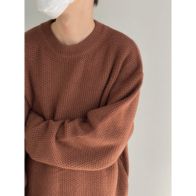 Zhou Roomy Fit Wide Arms Sweater-korean-fashion-Sweater-Zhou's Closet-OH Garments