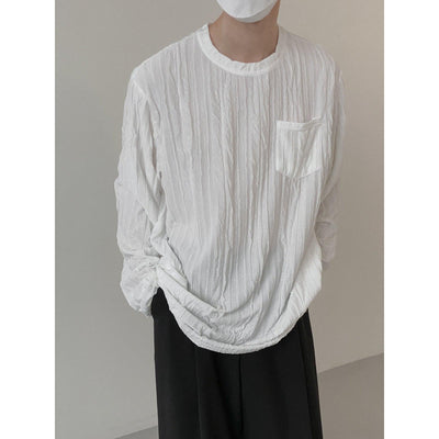 Zhou Sheer Long Sleeve T-Shirt-korean-fashion-T-Shirt-Zhou's Closet-OH Garments