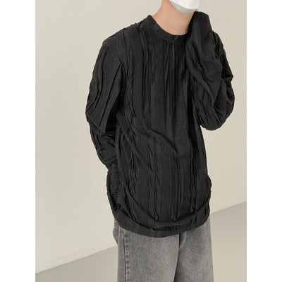 Zhou Sheer Long Sleeve T-Shirt-korean-fashion-T-Shirt-Zhou's Closet-OH Garments