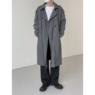 Zhou Standard Style Trench Coat-korean-fashion-Long Coat-Zhou's Closet-OH Garments