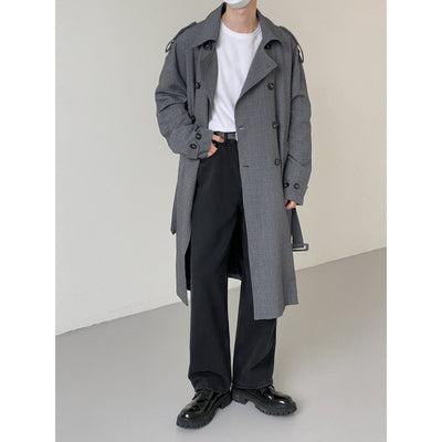 Zhou Standard Style Trench Coat-korean-fashion-Long Coat-Zhou's Closet-OH Garments