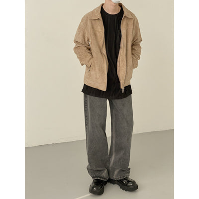Zhou Striped Piping Jacket-korean-fashion-Jacket-Zhou's Closet-OH Garments