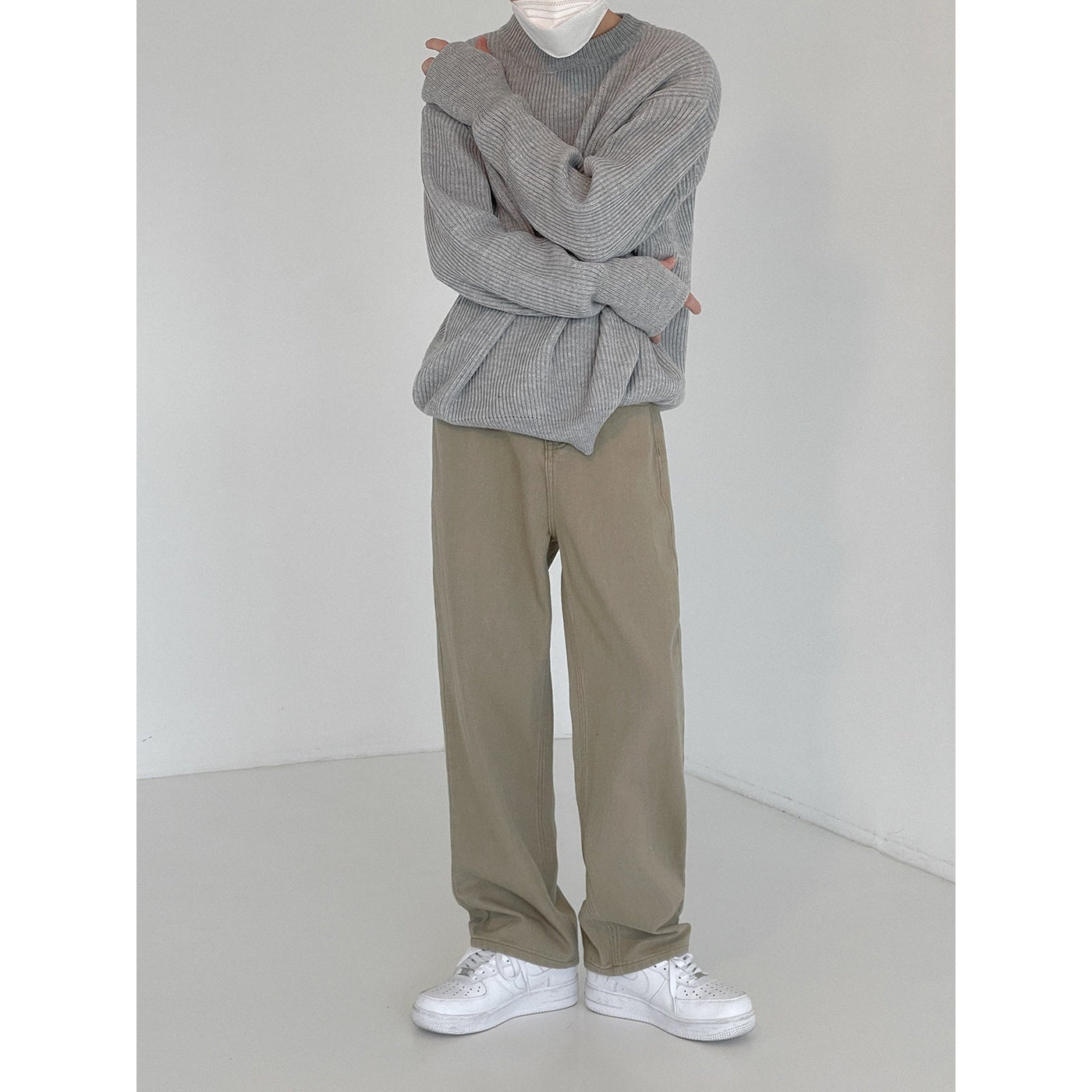 Zhou Vertical Ribbed Sweater-korean-fashion-Sweater-Zhou's Closet-OH Garments